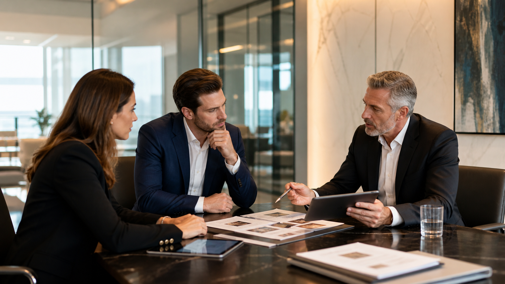 Consultative hiring discussion with business stakeholders